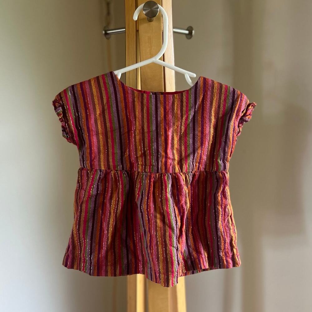 Gymboree Red Rainbow Blouse